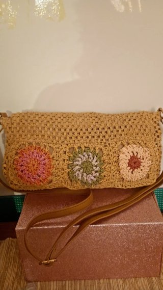 Bolso Bandolera de Verano Crochet