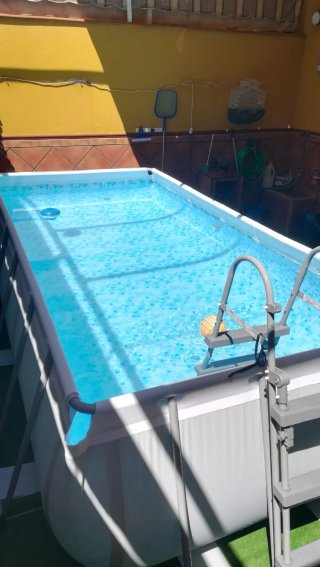 Piscina Bestway 4,12x2,01x1,22m con Depuradora