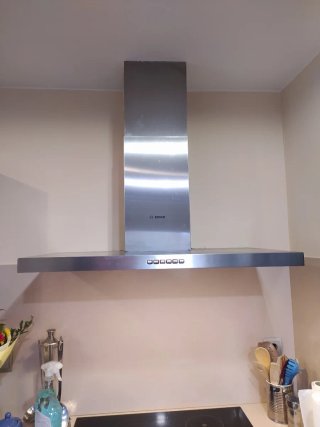 Extractor de cocina Bosch acero inoxidable 90 cms.