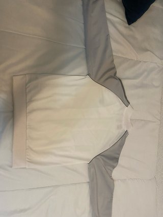Chaqueta Adidas Blanca y Gris