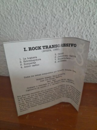 Casete Rock Transgresivo (Extremoduro)