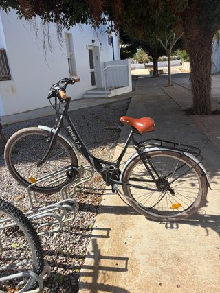 Bicicleta Paseo Desviador Roto