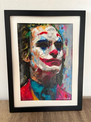 Cuadro Pintura Acrílica Joker
