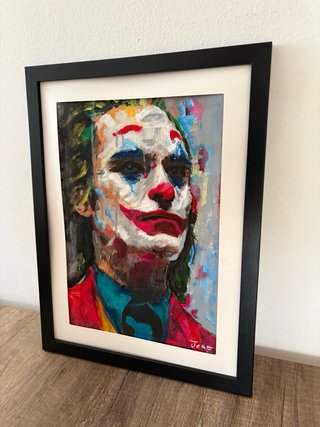 Cuadro Pintura Acrílica Joker