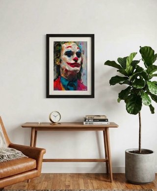 Cuadro Pintura Acrílica Joker