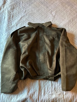 Chaqueta Zara Verde Oliva
