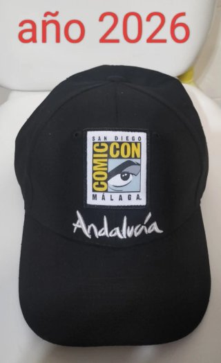Gorra Oficial Comic Con Málaga San Diego