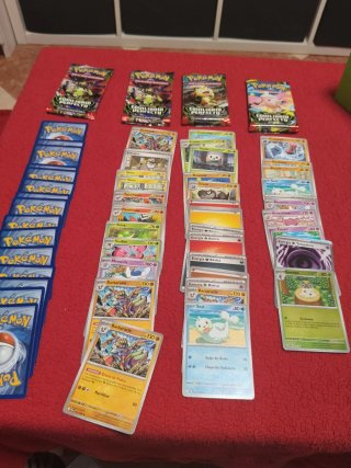 Lote Cartas Pokémon Caos Creciente