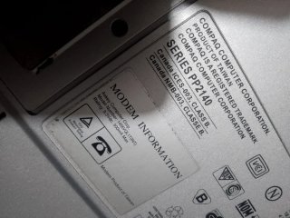 Computer portatile retro Compaq Presario