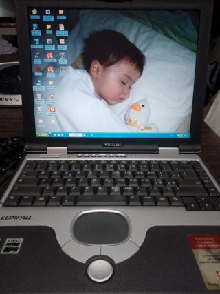 Computer portatile retro Compaq Presario