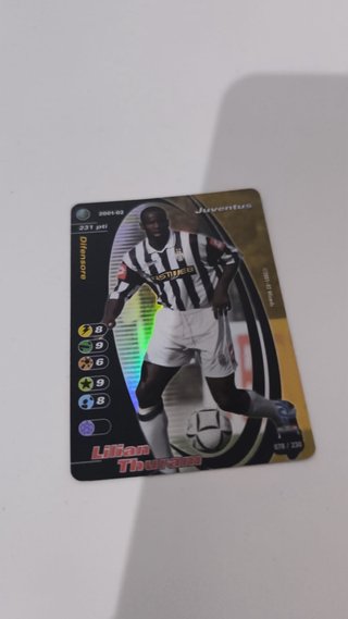 Carta Lilian Thuram Juventus 2001-02