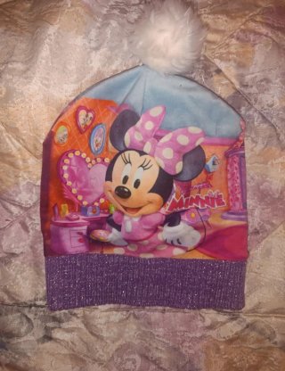 Gorro Minnie Mouse Pom Pom