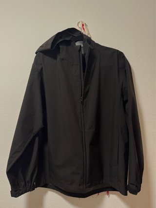 Chaqueta Impermeable MUJI Negra