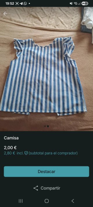 Camisa de Rayas Lefties