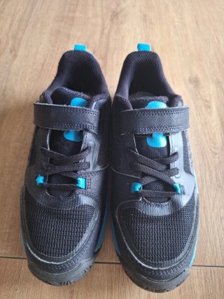 Zapatillas de Tenis para Niñ@ Azul y Negro talla33