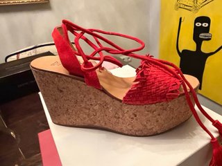 Sandalias de Cintas Farrutx Rojas