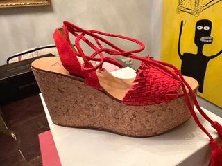 Sandalias de Cintas Farrutx Rojas