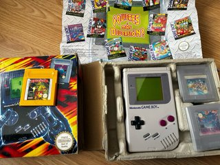 Nintendo Game Boy Edición Tetris con Caja y Juegos