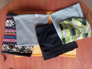 Set de 4 bragas de cuello