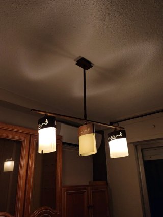 Lámpara de techo decorativa de 3 luces