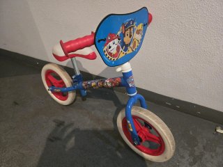 Bicicleta de equilibrio Patrulla Canina