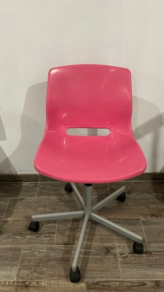 Silla de escritorio rosa