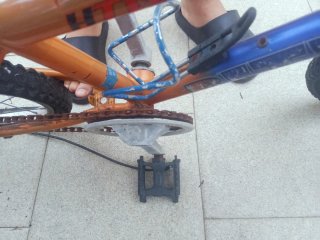 Bicicleta infantil para arreglar o despiece