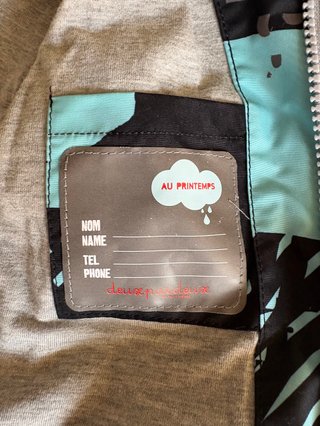 Chaqueta Deux par Deux para niño