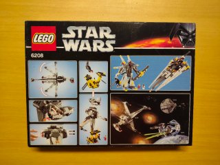 LEGO Star Wars 6208 B-wing fighter