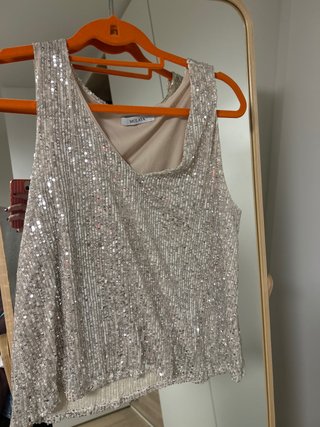 Top de brillos Mulaya