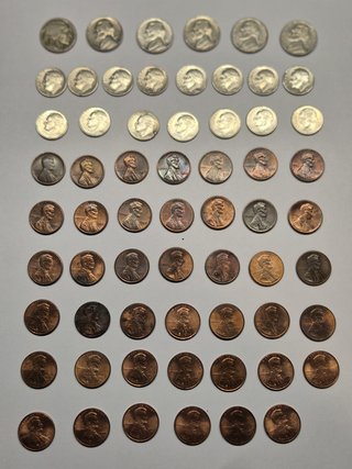 Lote Monedas USA (Cent. 1917-Wheat Penny)