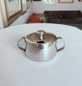 Alessi zuccheriera 104/30 vintage, inox 18/10