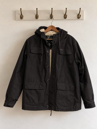 Chaqueta Parka Azul Marino