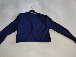 Chaqueta torera azul