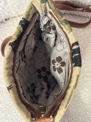 Bolso bandolera vintage tapiz caballo