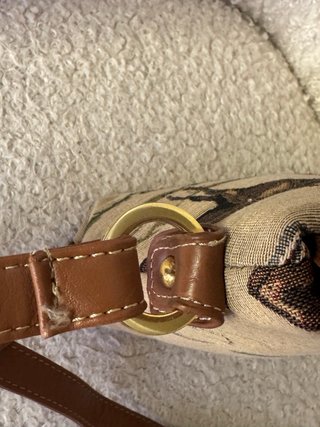 Bolso bandolera vintage tapiz caballo
