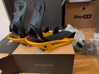 Fijaciones Burton Step On Talla L Snowboard