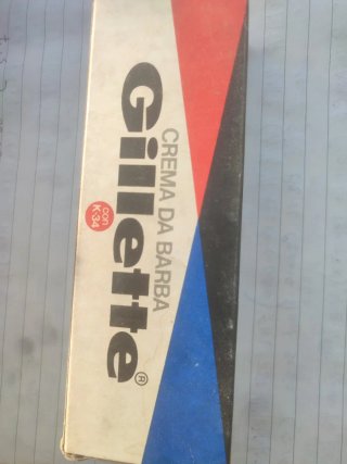 Crema da barba vintage Gillette anni 70/ 80
