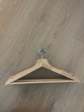 Pack 8 Perchas de Madera
