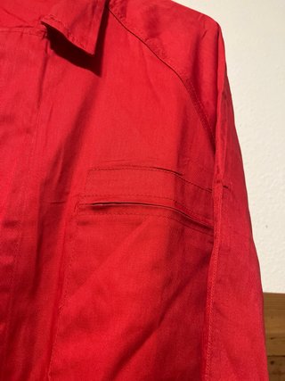 Mono de trabajo Velilla rojo