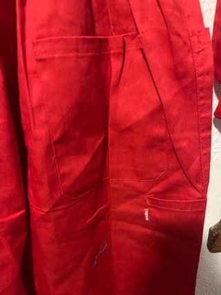 Mono de trabajo Velilla rojo