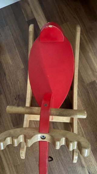 Balancín de Madera con Forma de Reno