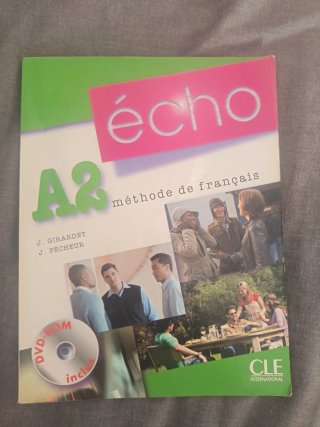 Francés Écho A2: Livre de l'élève + Cahier d'