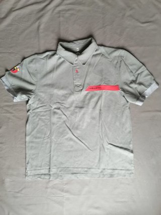 Polo Abarth grigio taglia L