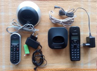 2 Teléfonos Inalámbricos Sagem y Panasonic