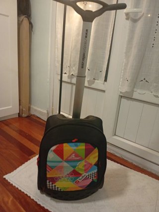 Mochila escolar con ruedas Nikidom