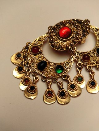 Pendientes Vintage Largos Dorados