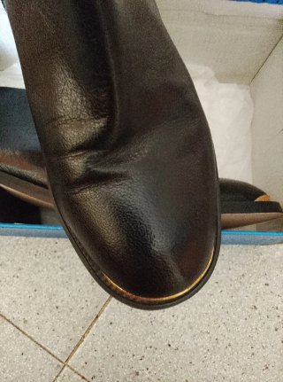 Botines de piel negros