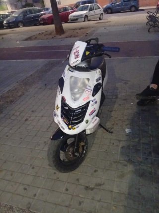 Aprilia Sonic preparada cambio por jog o zip sp