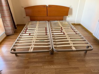 Base Cama 1.80m cabecero de regalo